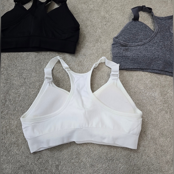 3 Pc Puma Padded Sports Bras - Picture 6 of 8